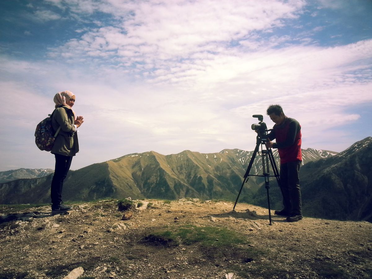Filming a documentary about Lukomir